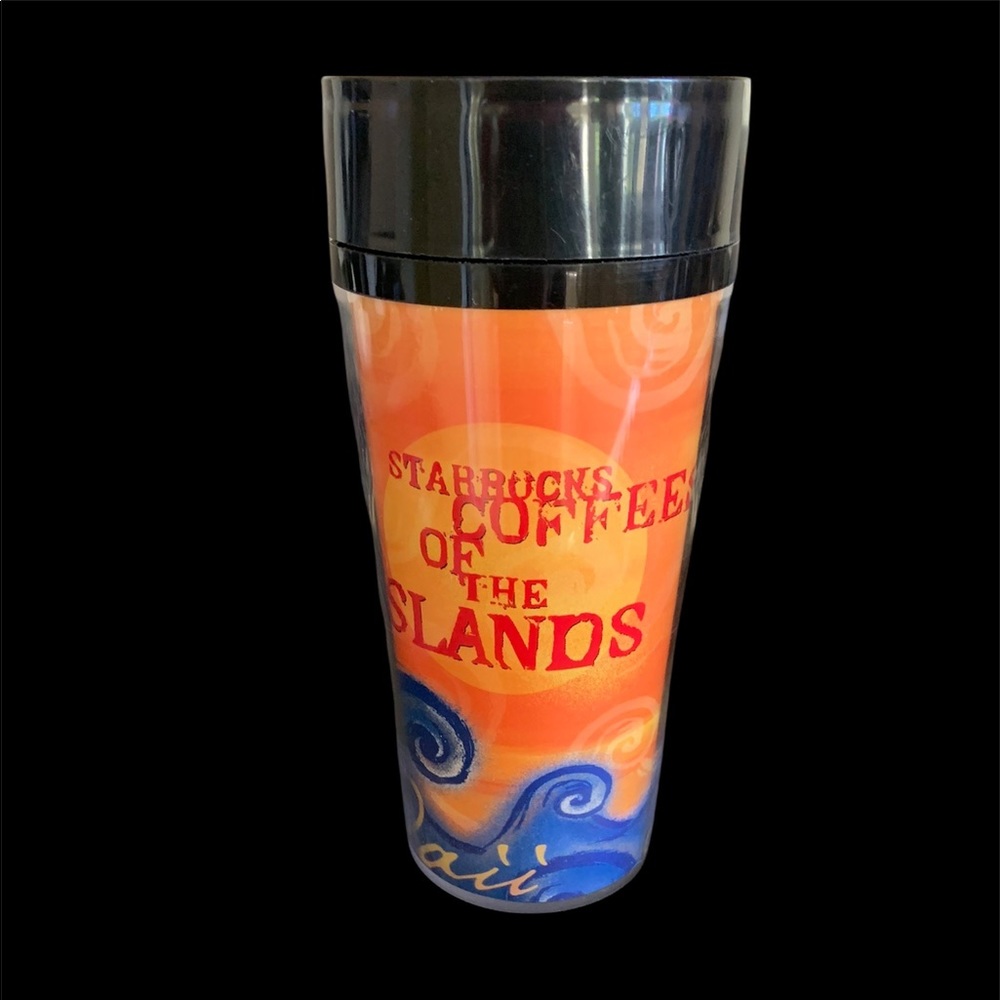 Starbucks vintage Hawaii Tumbler with lid circa 1998